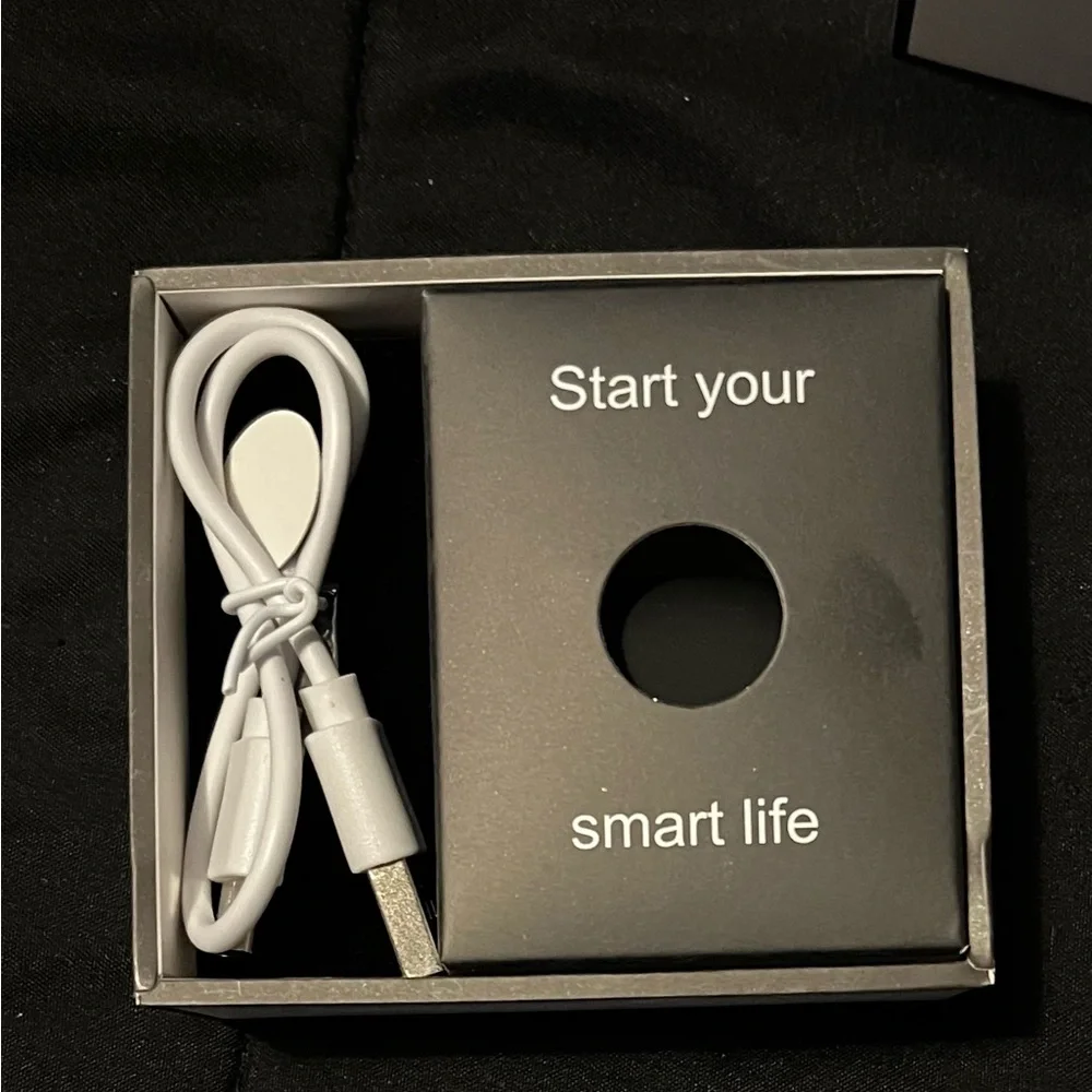 Smart Ring - Silver Smart Ring, Size 9 Wearable